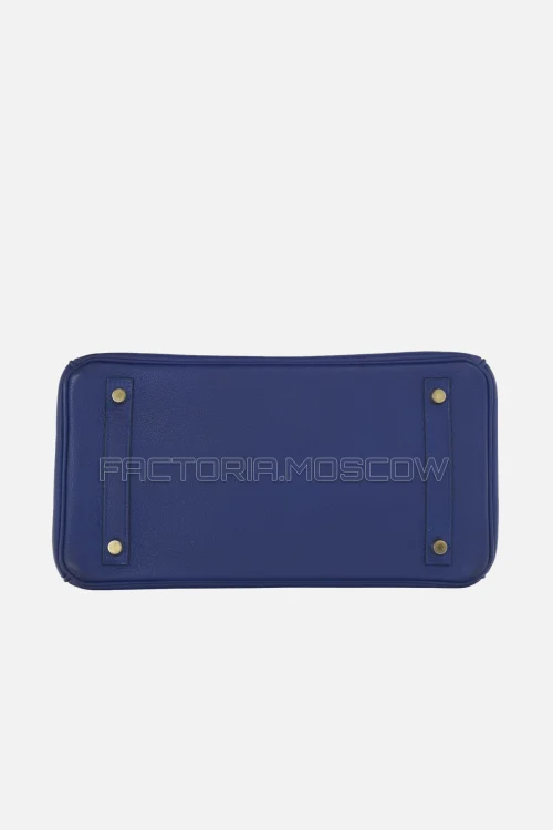 Hermes Birkin 30 Bleu Encre Evercolor GHW