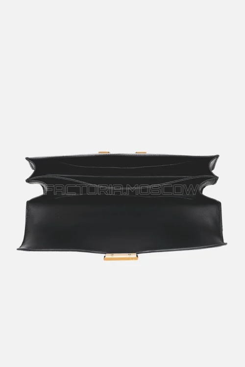 Hermes Constance Elan Shiny Black Niloticus Lizard GHW
