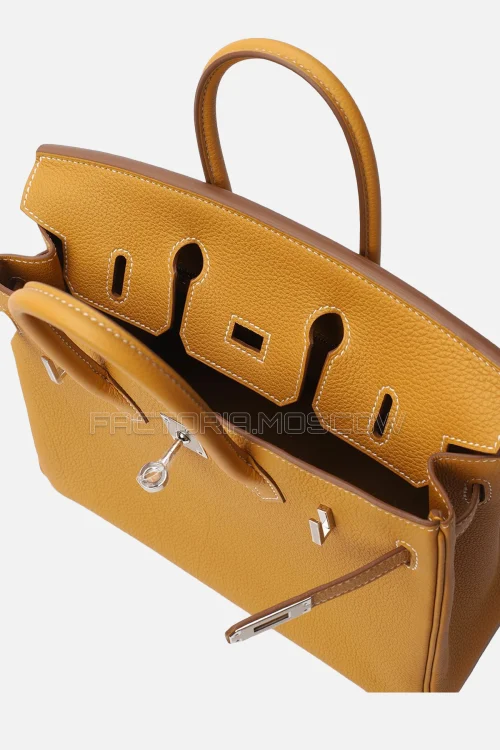 Hermes Birkin 25 Togo Naturel Sable PHW