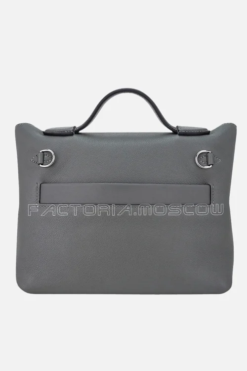 Hermes 24/24 21 mini Bag Evercolor/Swift Gris Meyer PHW