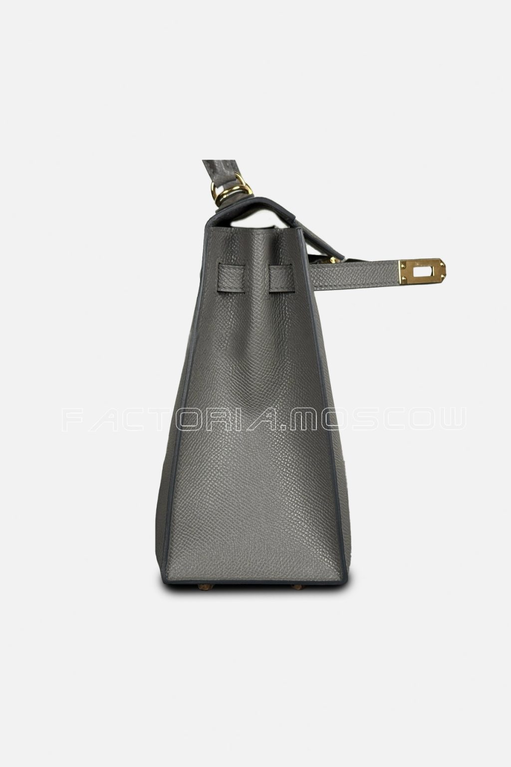 Hermes Kelly Sellier 25 Epsom Colour Gris Meyer GHW