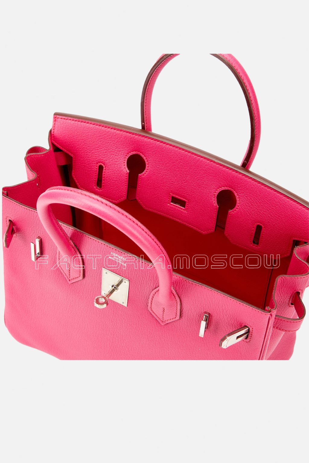Hermes Birkin 30 Fuchsia Chèvre Mysore PHW