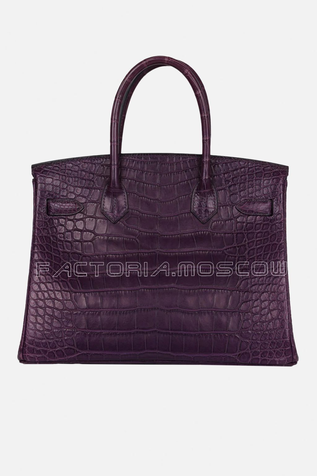 Hermes Birkin 30 Matte Amethyste Alligator PHW