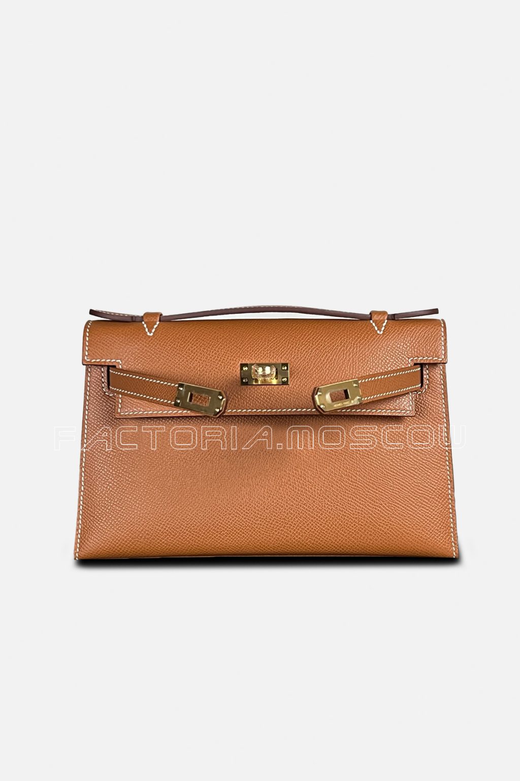 Hermes Kelly Pochette Epsom Colour Gold GHW
