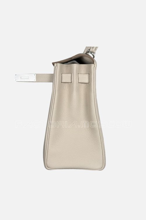 Hermes Kelly Retourne 28 Togo Colour Craie PHW