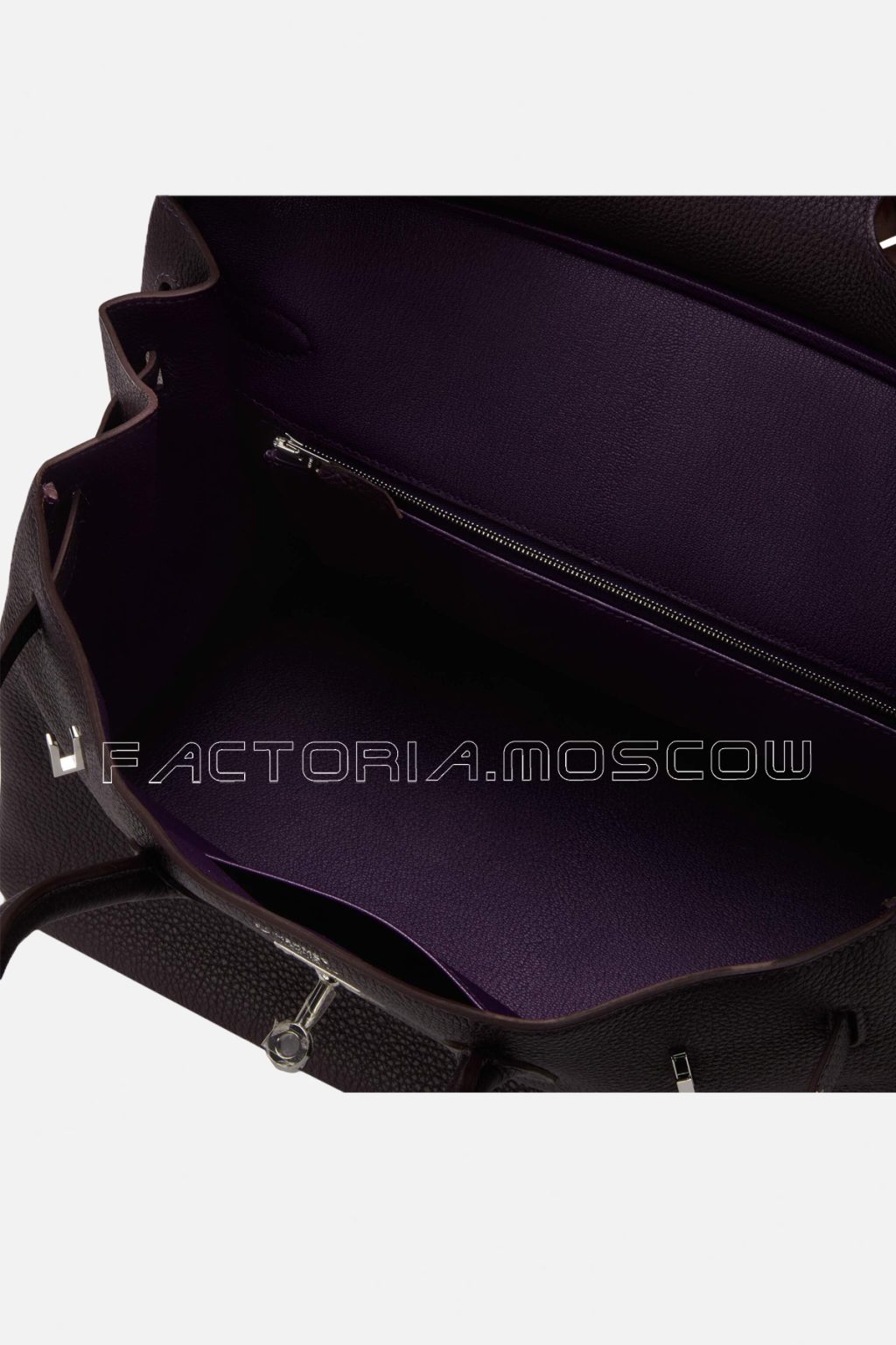 Hermès HSS Birkin 35 Togo Colour Raisin Ultraviolet Interior And PHW