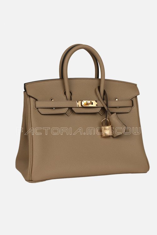 Hermès Birkin 25 Beige Marfa Togo GHW