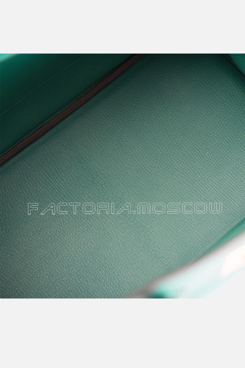 Hermès Birkin 35 Clemence Colour Vert Vertigo GHW