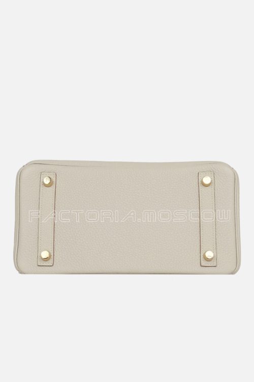 Hermes Birkin 25 Gris Perle Togo GHW
