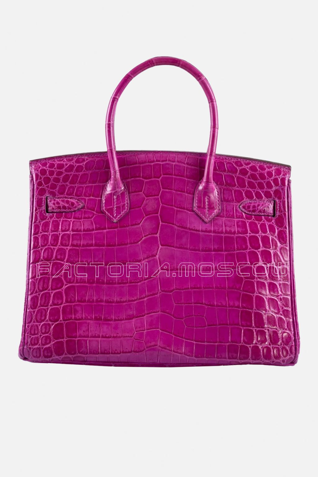 Hermes Birkin 30 Shiny Rose Scheherazade Porosus Crocodile PHW