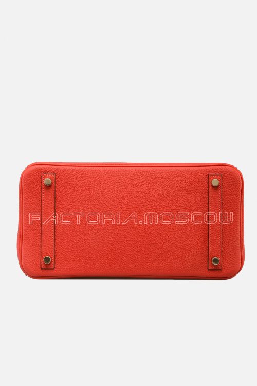 Hermes Birkin 30 Rouge Pivone Togo GHW