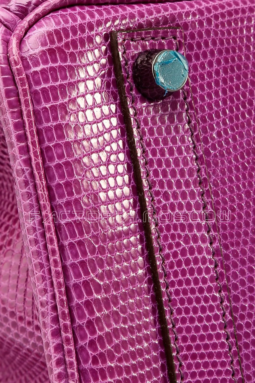 Hermes Birkin 25 Violine Lizard PHW