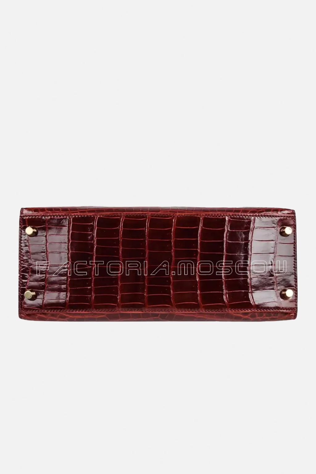 Hermes Kelly 28 Bag Sellier Bourgogne Red Navy Contour Crocodile GHW