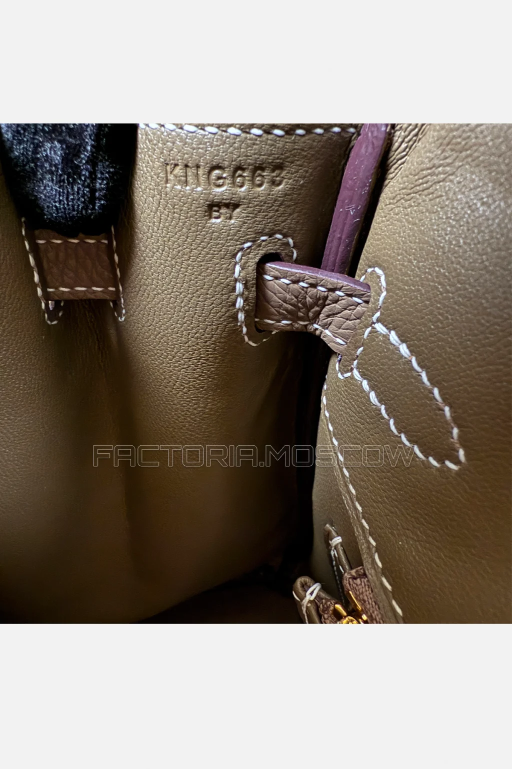 Hermes Birkin 25 Togo Colour Etoupe GHW
