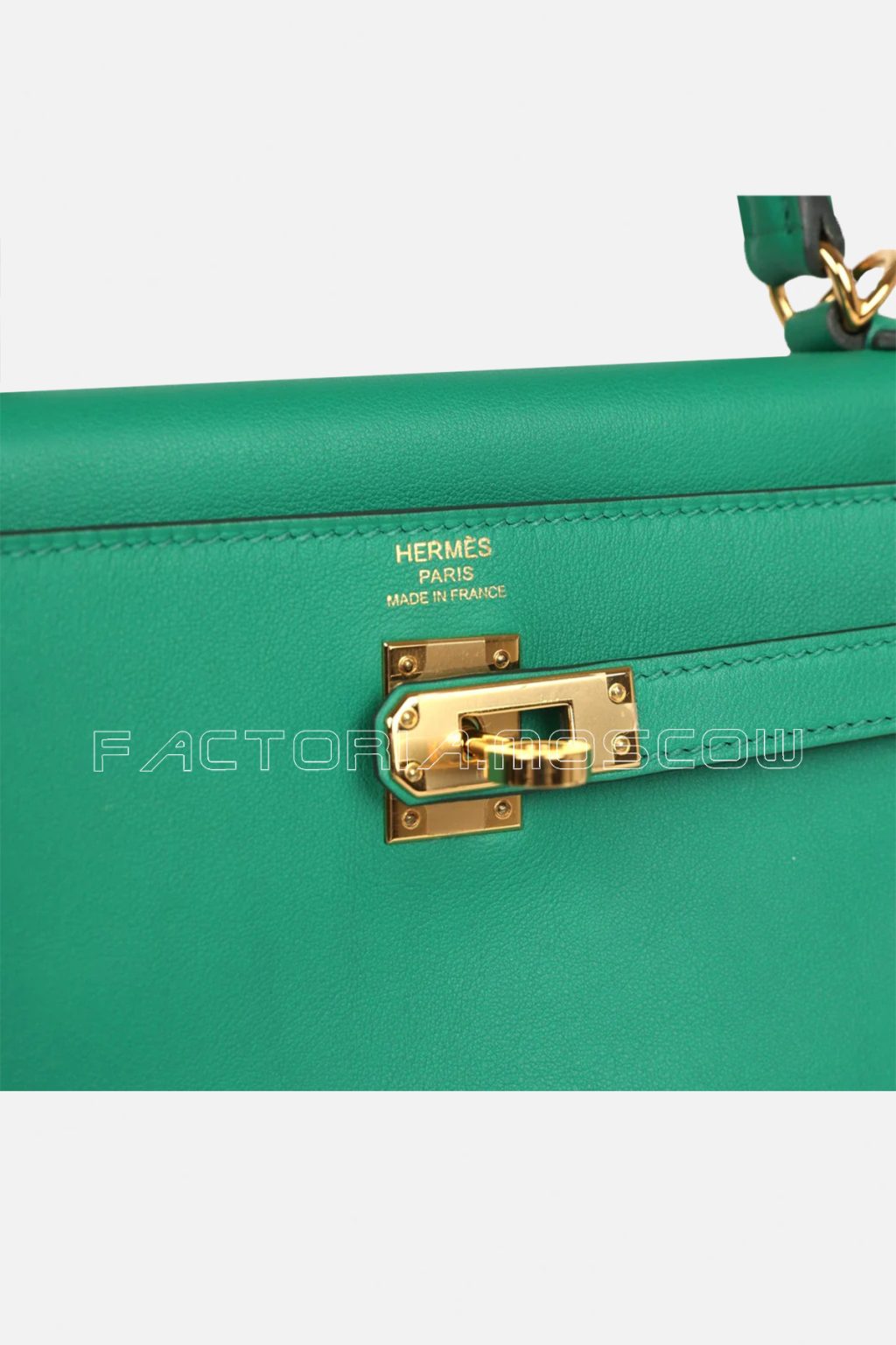 Hermès Retourne Kelly 25 Vert Vertigo Swift GHW