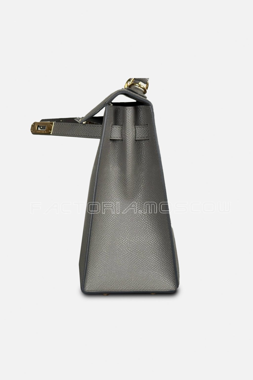 Hermes Kelly Sellier 25 Epsom Colour Gris Meyer GHW