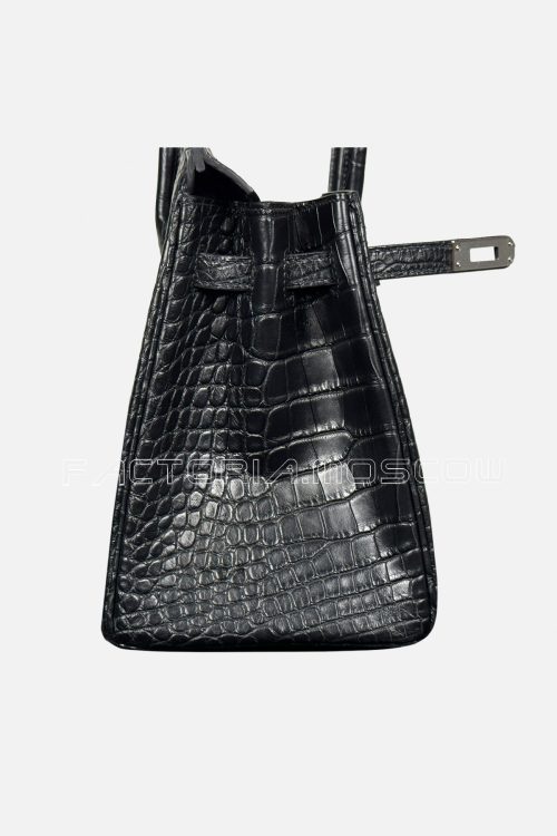Hermes Birkin 25 Alligator Matte Colour Black PHW