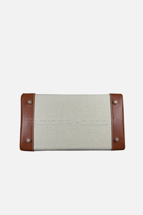 Hermes Birkin Canvas 30 Barenia Fauve Natural/Toile H PHW