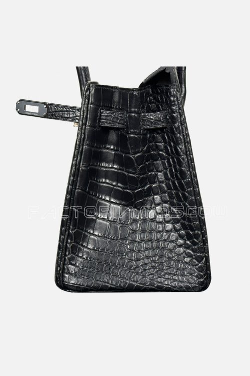 Hermes Birkin 25 Alligator Matte Colour Black PHW