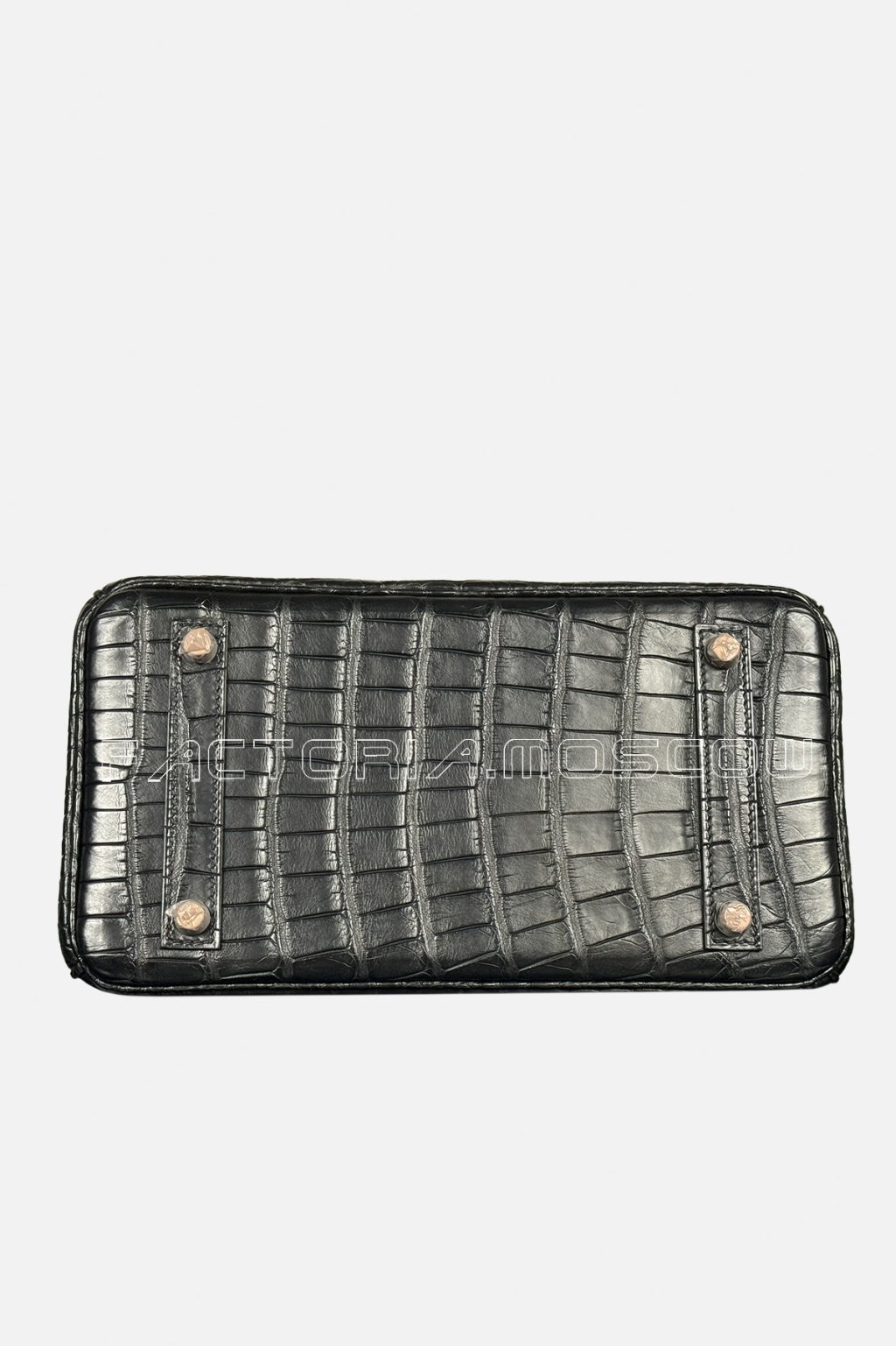 Hermes Birkin 25 Alligator Matte Colour Black PHW