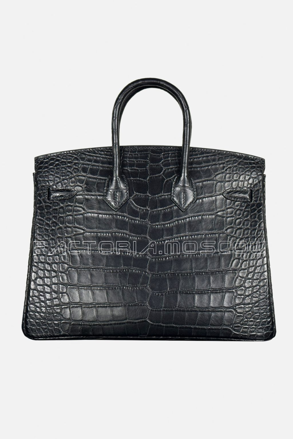 Hermes Birkin 25 Alligator Matte Colour Black PHW