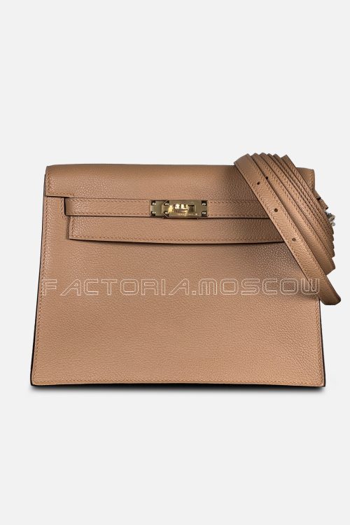 Hermes Kelly Dance Evercolor Colour Chai GHW Hermes Kelly Dance Evercolor Colour Chai GHW