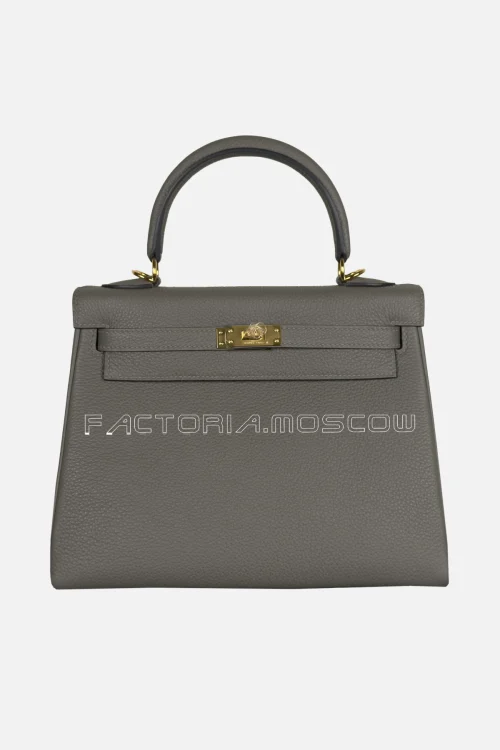 Hermès Kelly Retourne 25 Colour Gris Meyer GHW Hermès Kelly Retourne 25 Colour Gris Meyer GHW