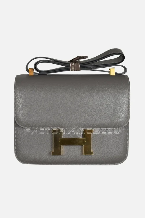 Hermes Constance 24 Chèvre Colour Gris Meyer GHW Hermes Constance 24 Chèvre Colour Gris Meyer GHW