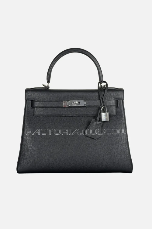 Hermès Kelly Retourne 28 Togo Colour Black PHW Hermès Kelly Retourne 28 Togo Colour Black PHW
