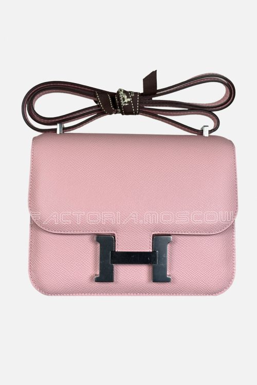 Hermes Constance 18 Epsom Colour Rose Sakura PHW