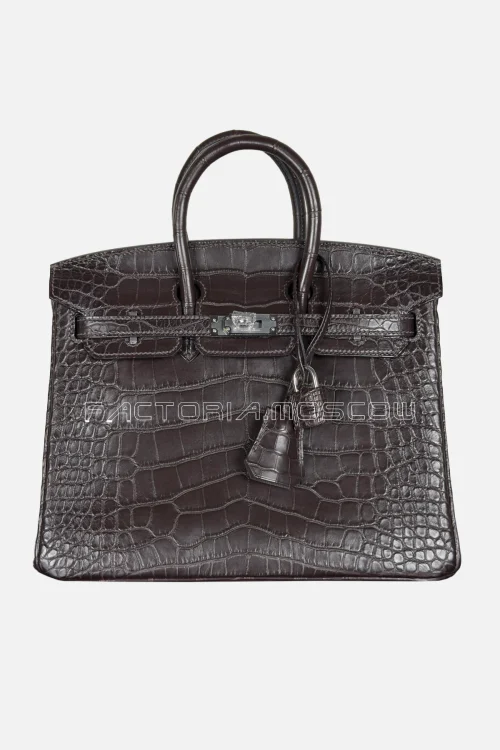 Hermes Birkin 25 Alligator Matte Colour Rouge Sellier PHW Hermes Birkin 25 Alligator Matte Colour Rouge Sellier PHW