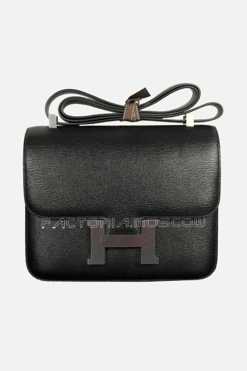 Hermes Constance 24 Chevre Colour Black PHW Hermes Constance 24 Chevre Colour Black PHW