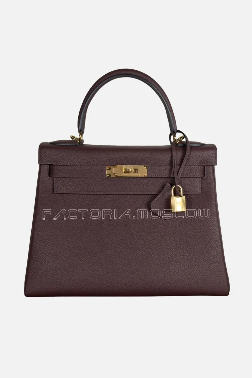 Hermes Kelly Retourne 28 Togo Colour Rouge Sellier GHW Hermes Kelly Retourne 28 Togo Colour Rouge Sellier GHW